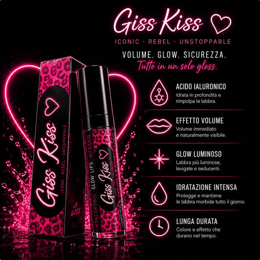 GISS KISS™ Hyaluronic Volume Lip Gloss