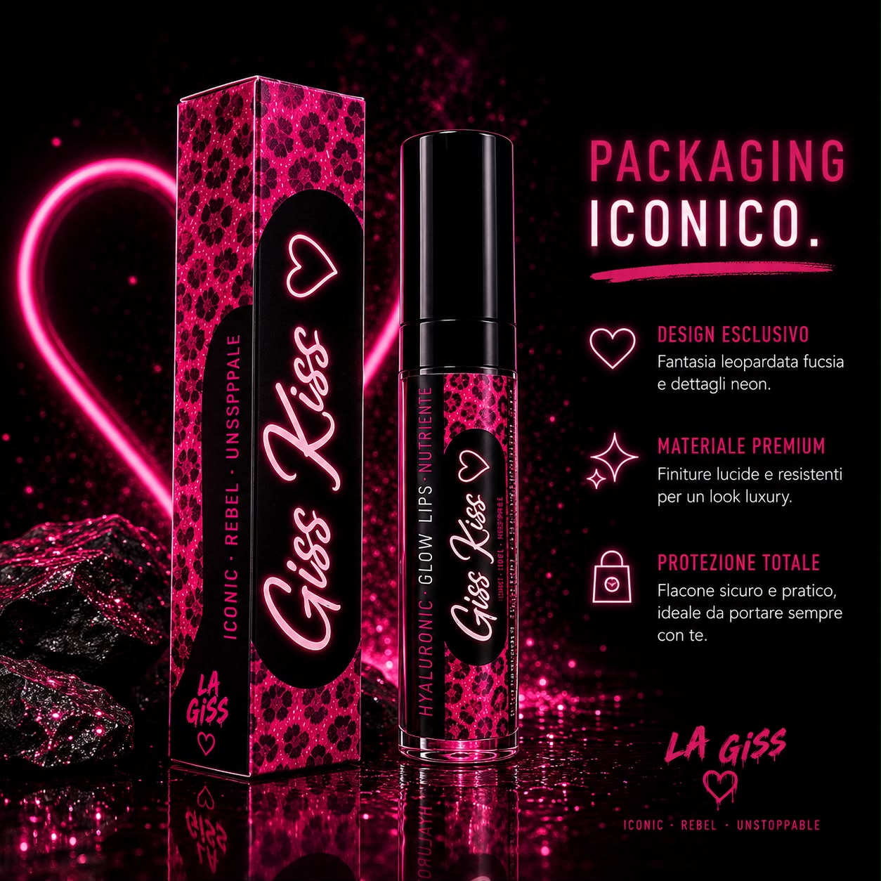 GISS KISS™ Hyaluronic Volume Lip Gloss